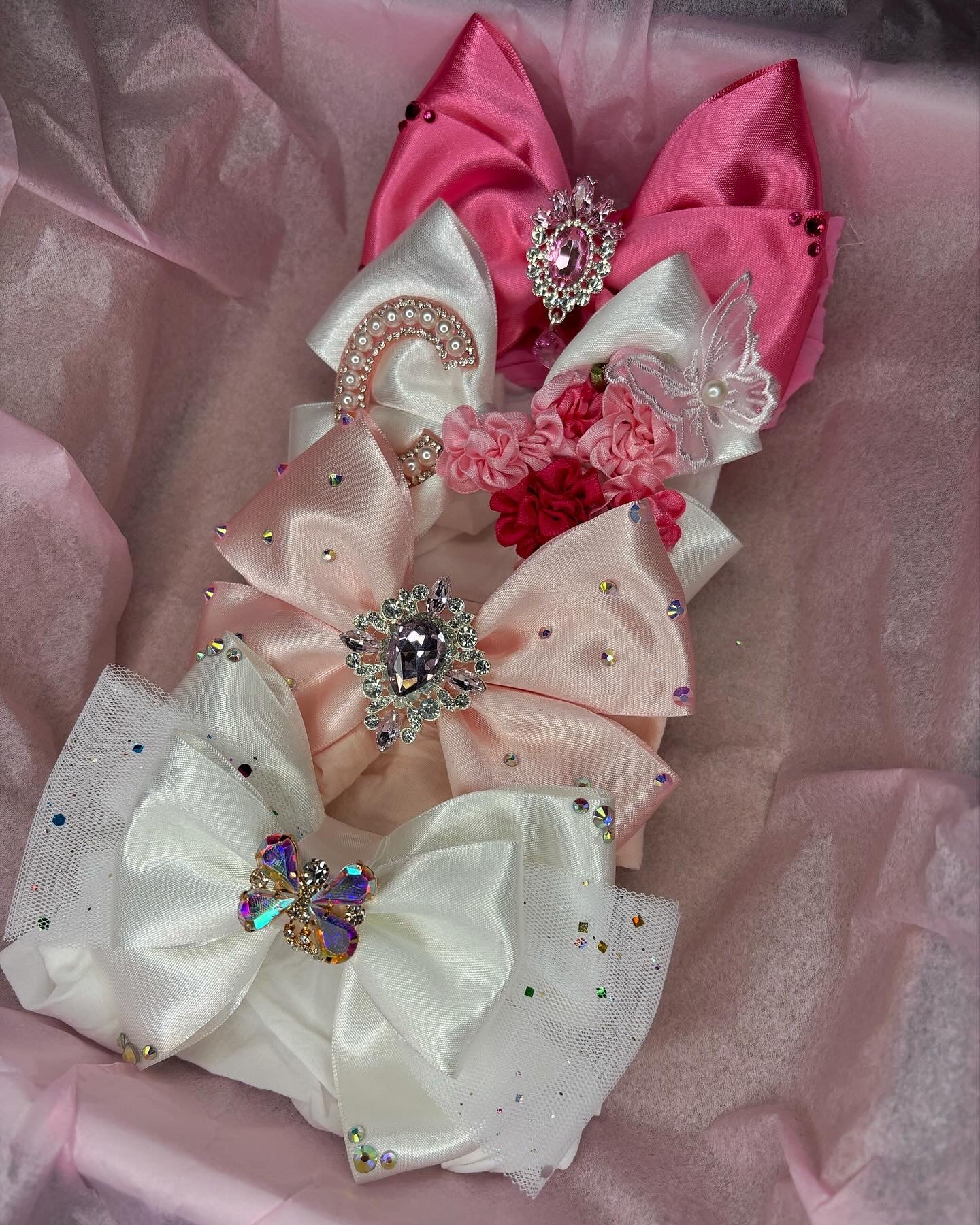 MYSTERY box of 4 headband bows