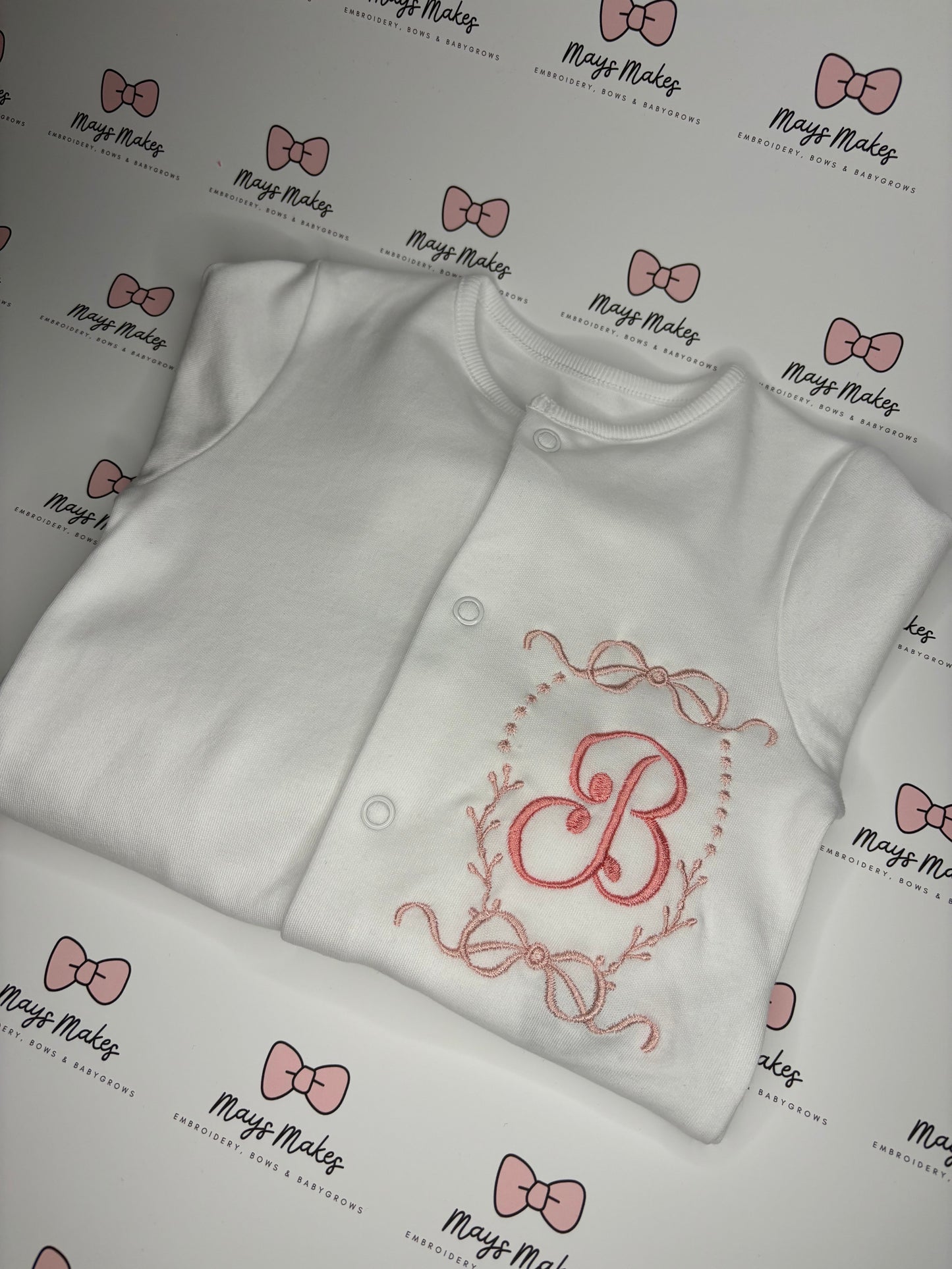 ‘Dainty’ Initial Sleepsuit