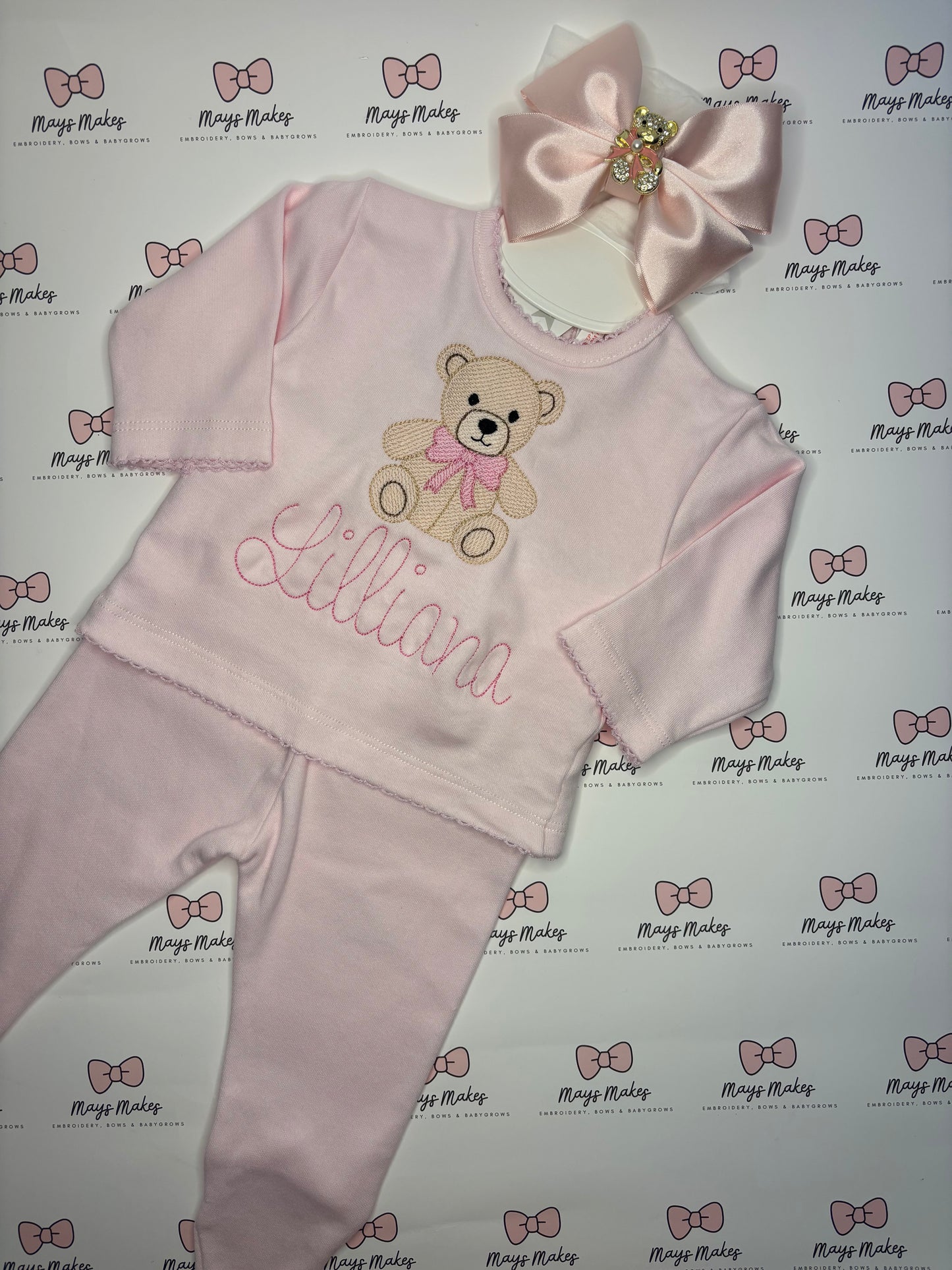 Personalised Bear Two Piece Outfit