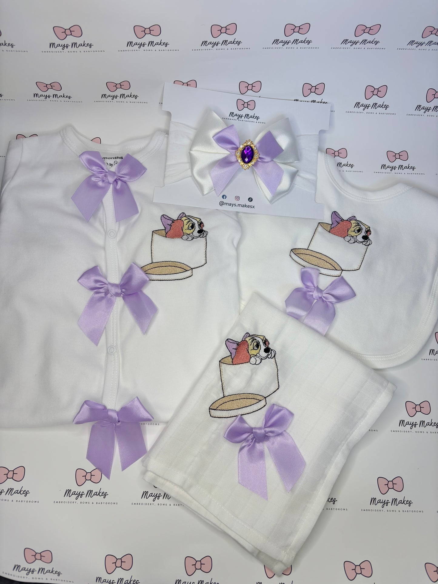 3-6m Lady 4pc Set