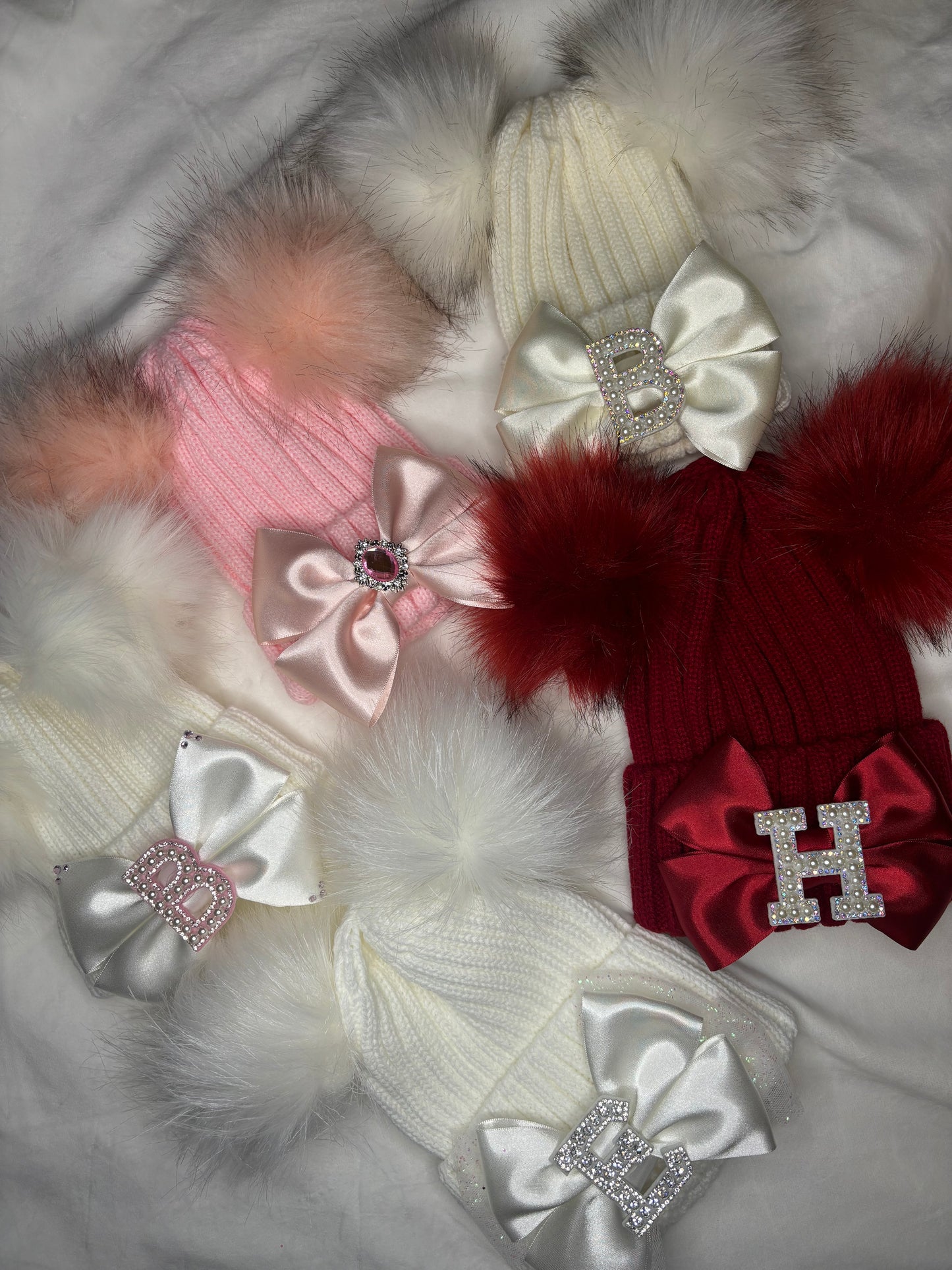 Pom Pom Hat 0-2yrs