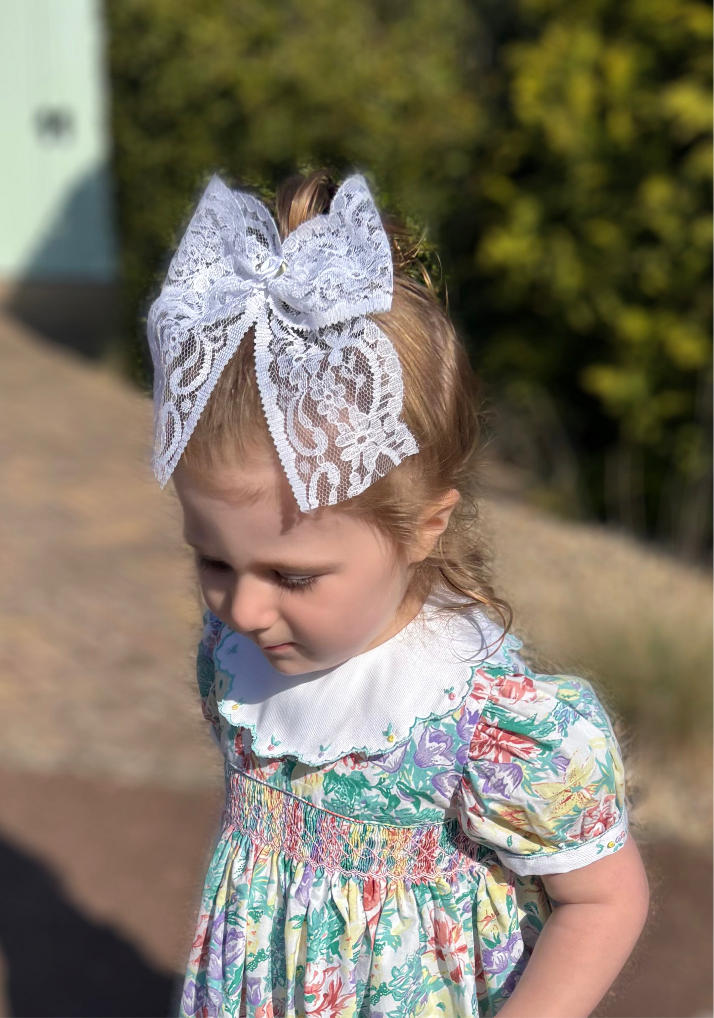 Large Lace Clip