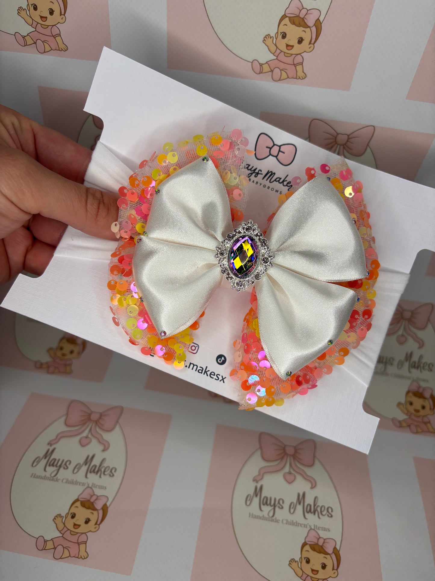 Orange-ade Bow