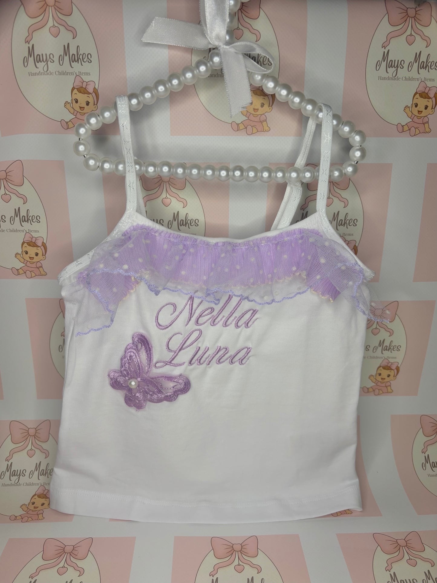 Frilly Butterfly Vest