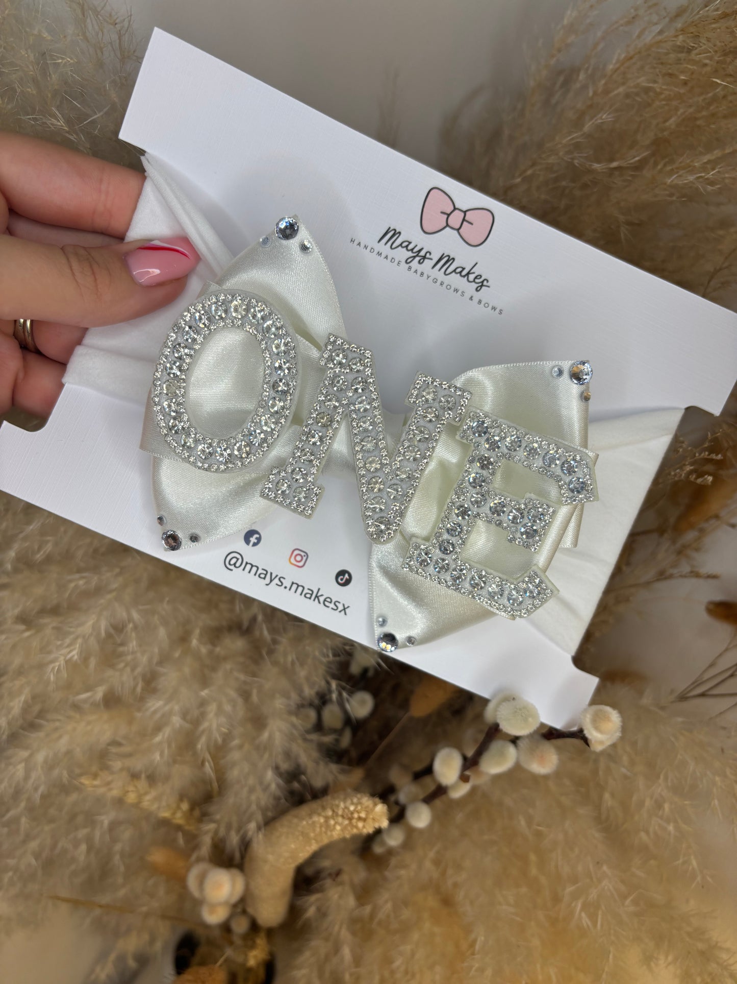 Birthday Bow (choose colour)