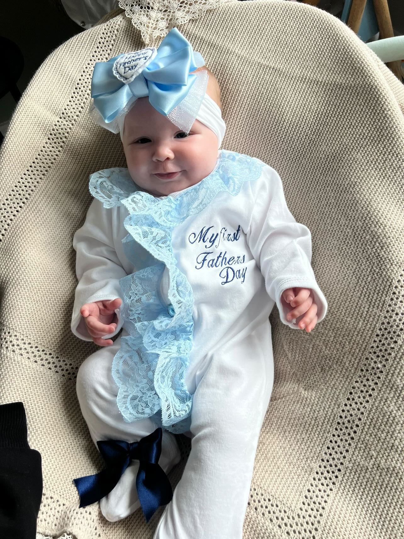 My first Father’s Day sleepsuit