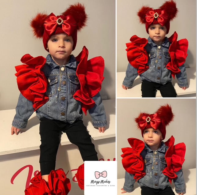 Pom Pom Hat 0-2yrs