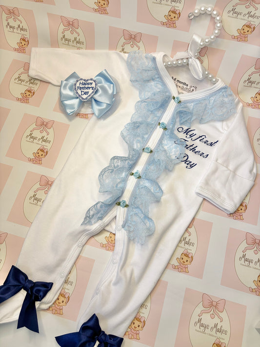My first Father’s Day sleepsuit