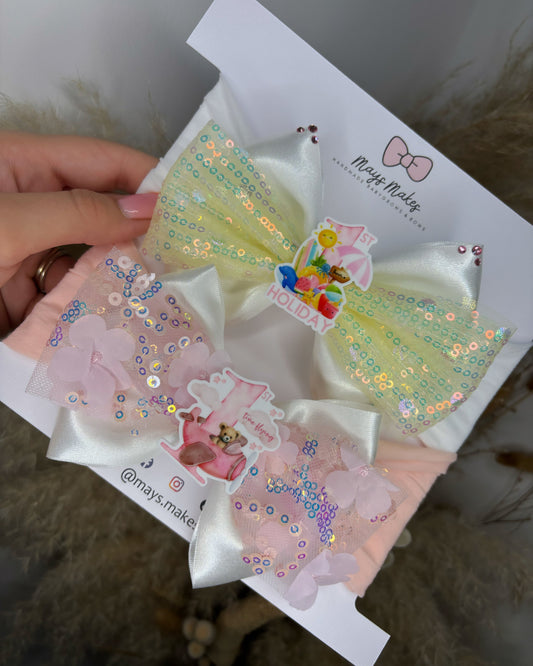 Holiday Bows - Clips