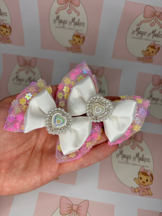 Sequin Sparkle Bow