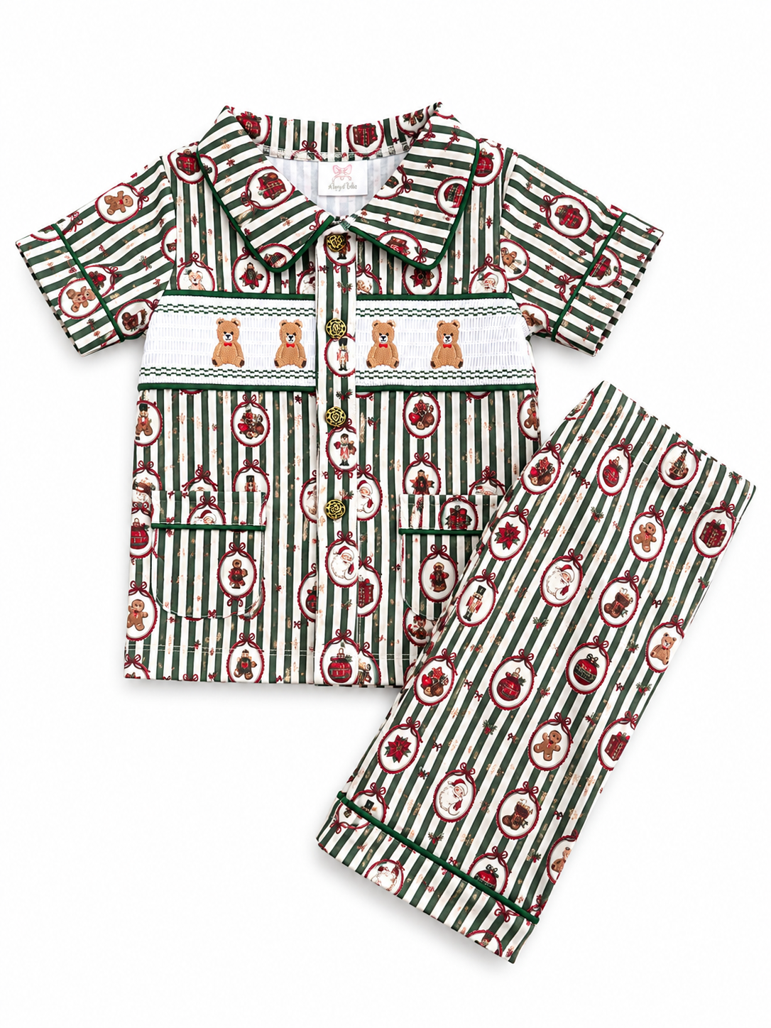 PRE ORDER 🧸 Christmas Bear Pjs Boys