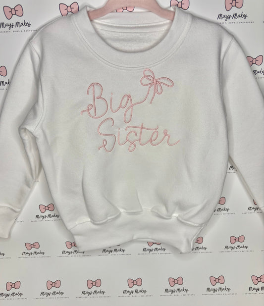 Big Sister Crew Neck Jumper