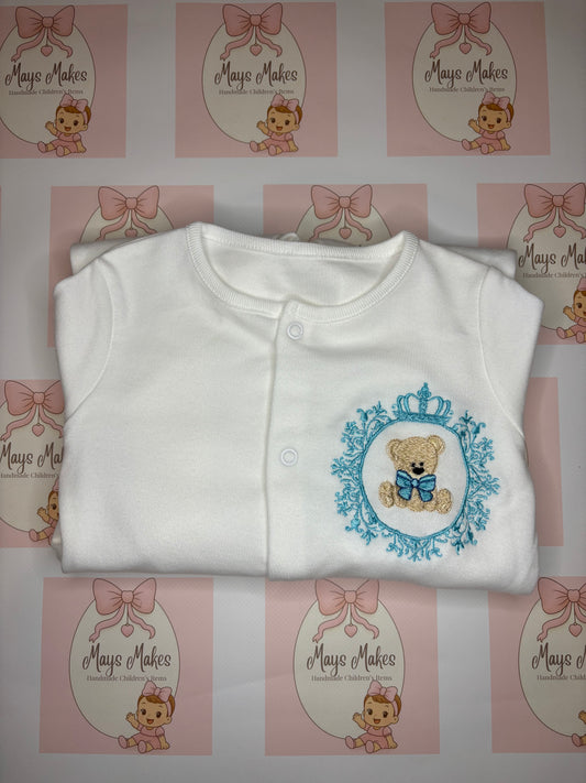 Bear Crest Sleepsuit