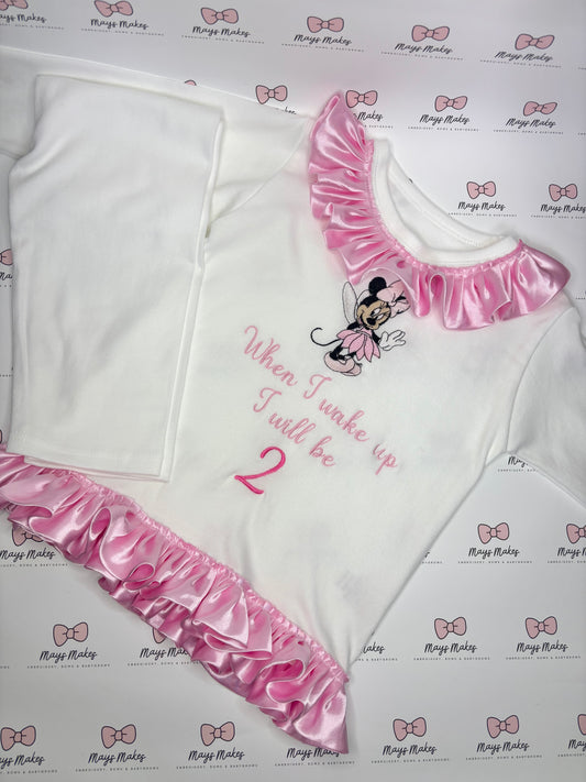 Fairy Minnie Birthday Pjs