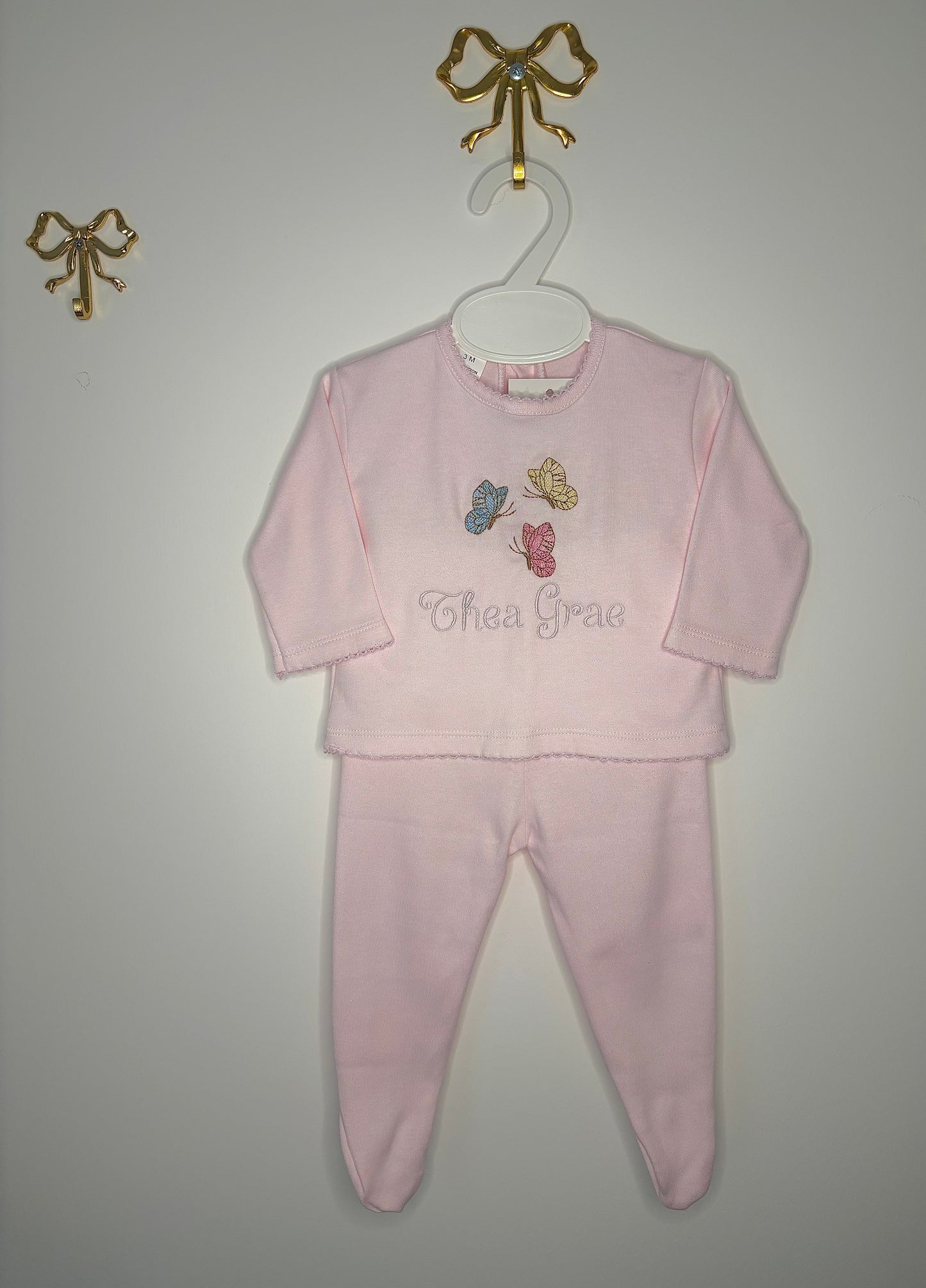 Personalised Butterfly Two Piece Outfit