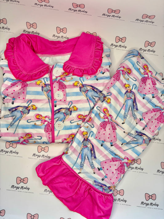 Girls Bo Peep Pjs 2yr