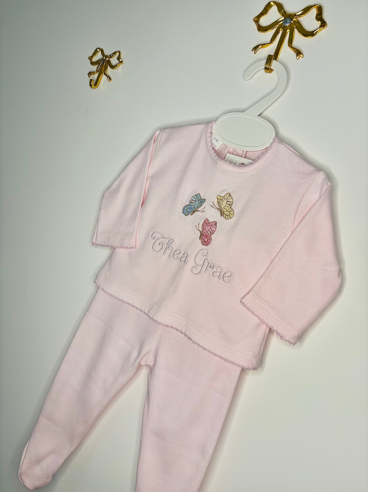 Personalised Butterfly Two Piece Outfit