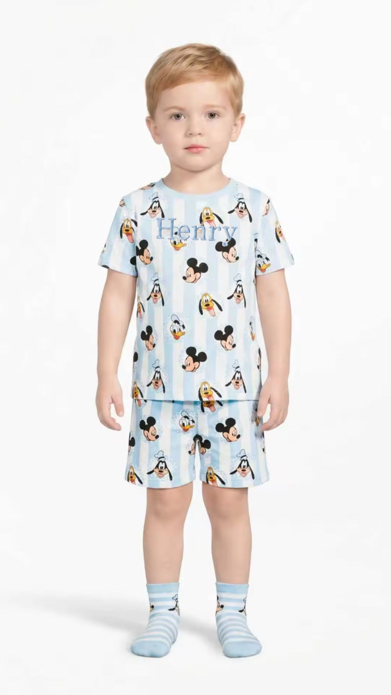 PRE ORDER - Personalised Mickey Pjs