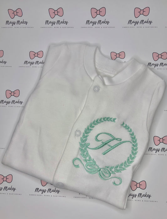 Crest Initial Sleepsuit