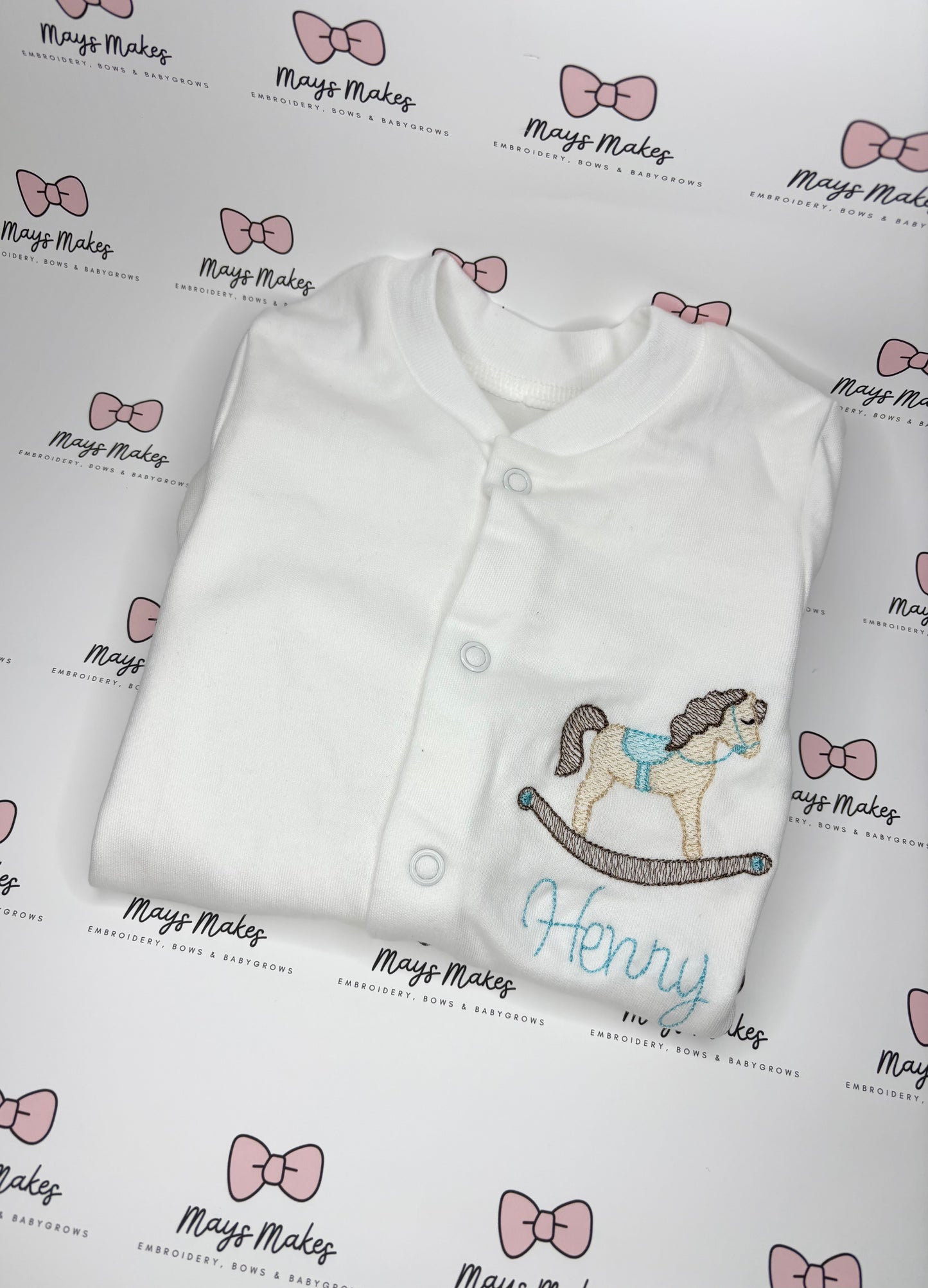 Unisex Rocking Horse Sleepsuit