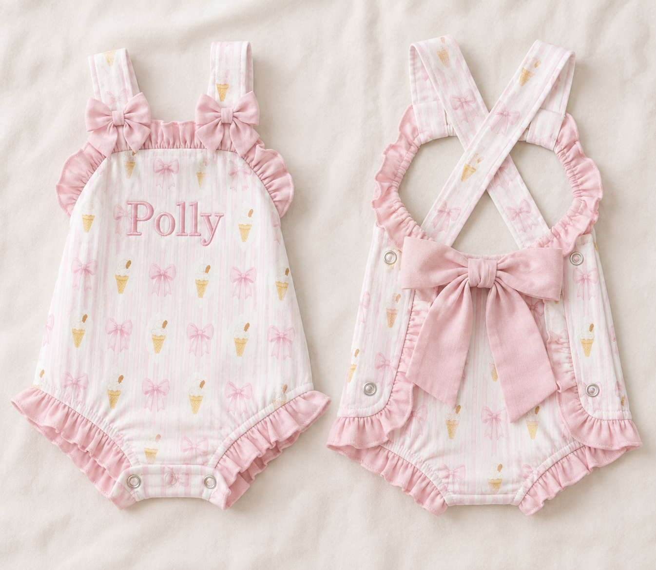 PRE ORDER 🍦Ice Cream Romper🍦