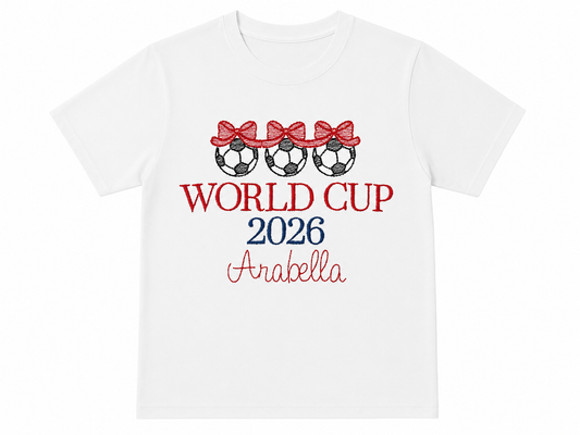 Personalised World Cup 🏆 T-Shirt