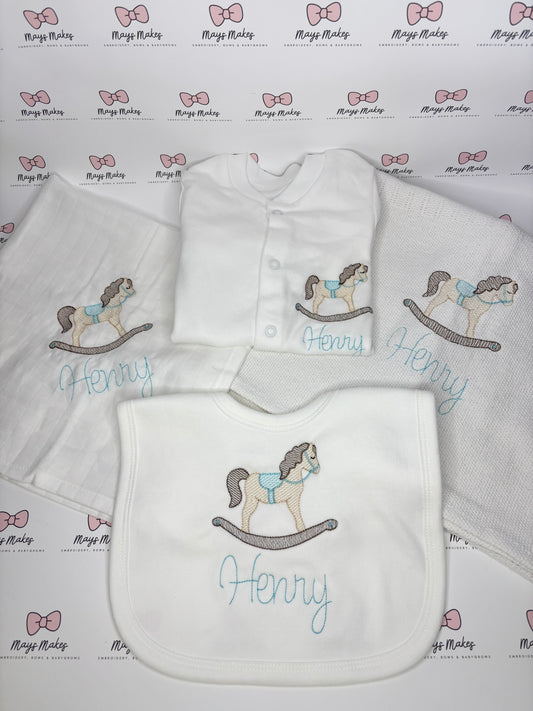 Unisex Rocking Horse Full set