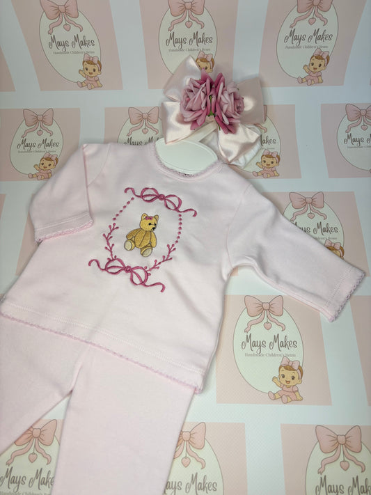 Newborn Bear Outfit & Bow