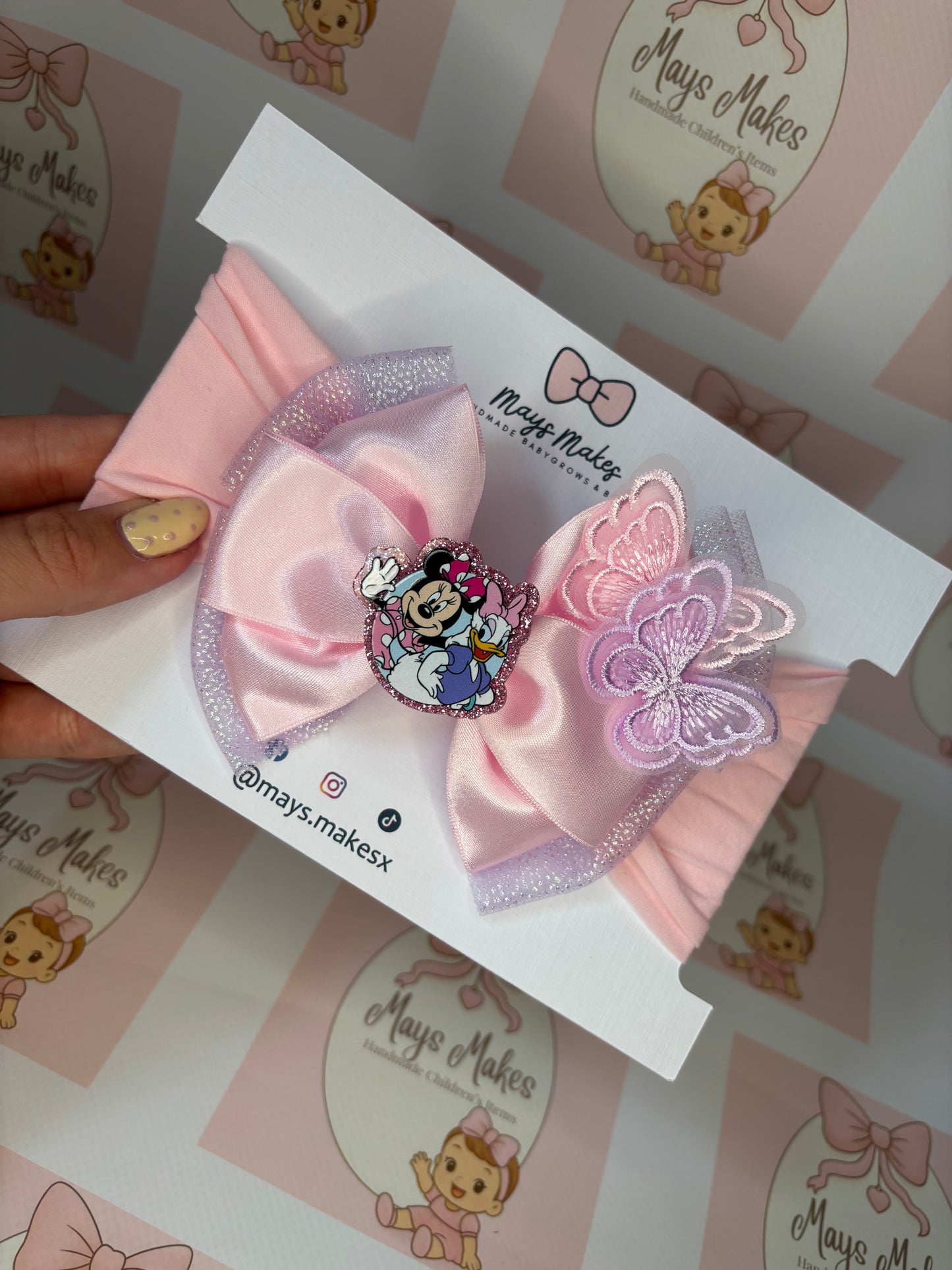 Minnie & Daisy Bow
