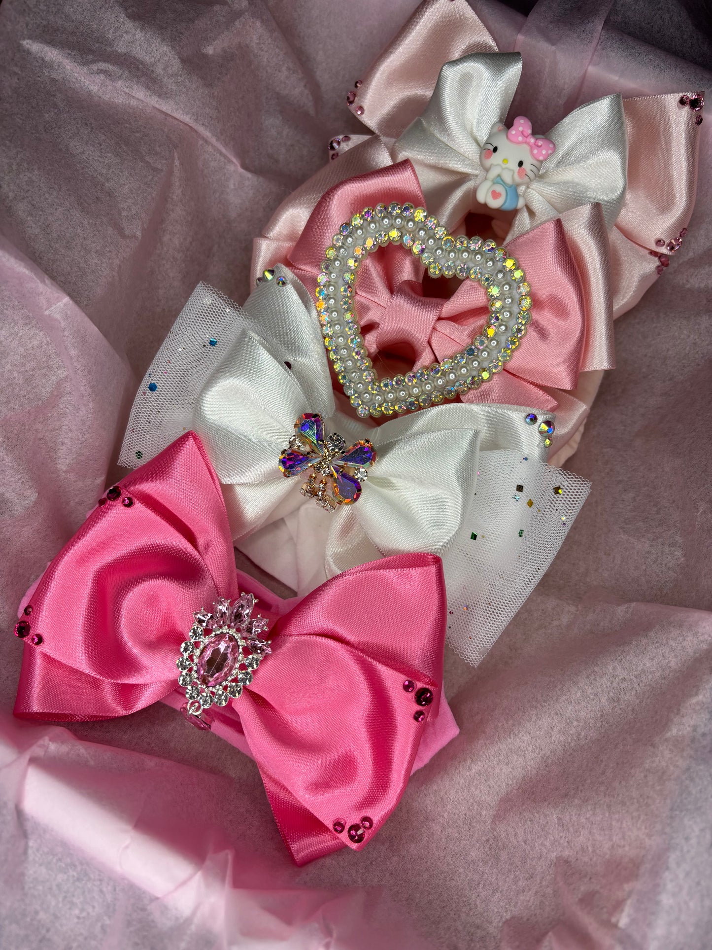 MYSTERY box of 4 headband bows